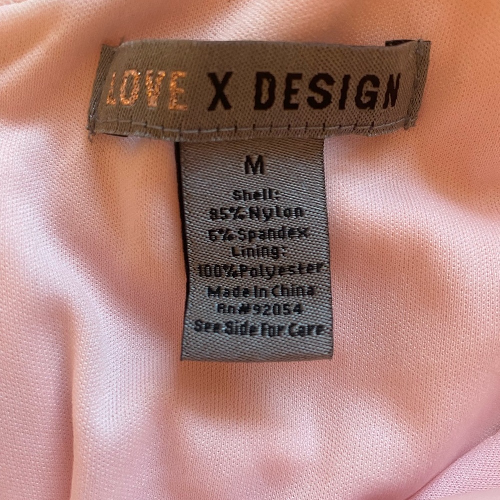 Pretty In Pink💕Love X Design Size Med - Picture 6 of 6